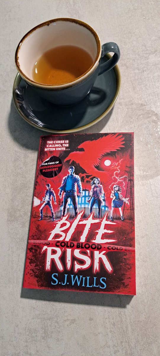 Got home late last night to find Bite Risk Cold Blood waiting for me &amp; I'm soo excited that it's jumped straight to the top of the reading pile <a href="/SophsWills/">SJ Wills</a> . HUGE thanks <a href="/simonkids_UK/">Simon & Schuster Children's Books</a> 😍