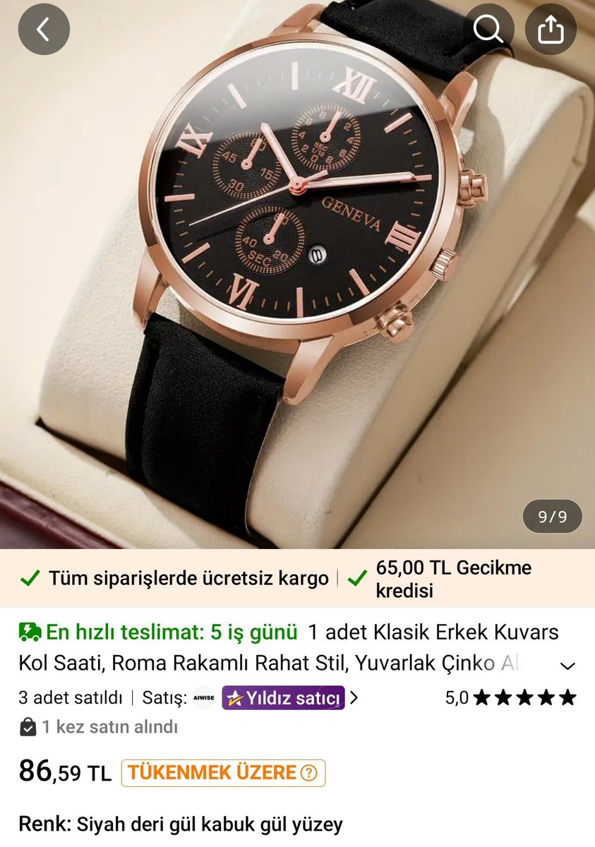 Temudan saat alacağım sizce hangisi