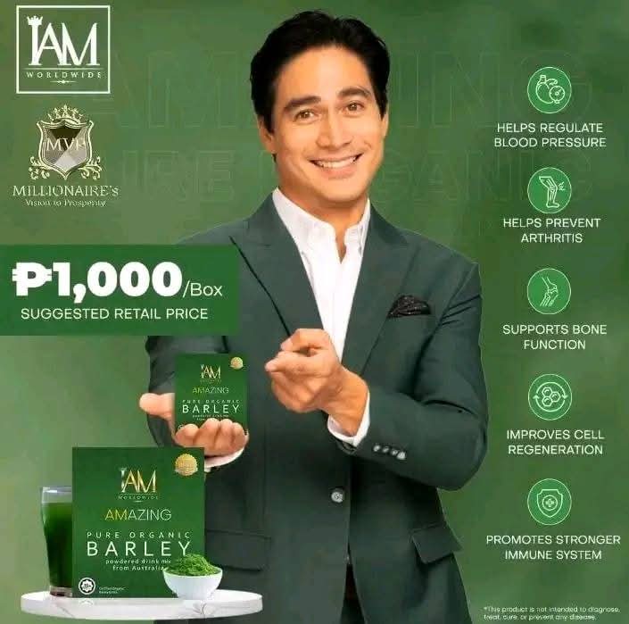 ECKyle1021's tweet photo. Pure, powerful, and packed with nutrients and Nourish your body, fuel your life with Amazing Pure Organic Barley! 

₱ 1000 - SRP
₱ 500 - DP

Get your 50% Life time Discount now ! 🌿💯💚

Message me " HOW 📥 " 

#AmazingPureOrganicBarley #AmazingBarley #StrongerImmunity https://t.co/bqfYxKH7ct