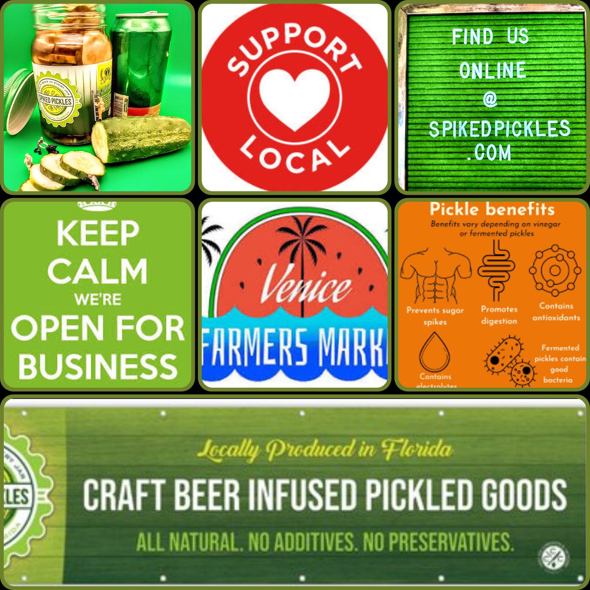 ChefChipEnglish's tweet image. Venice Farmers Market till 1pm today &amp;amp; closed tomorrow. 
So come and get em while you can!
15 varieties of all natural, hand made pickled goods. 🥒🥒🥒🥒
Everything we do is lacto fermented. So great for your gut health. 🤤😋🤤😋