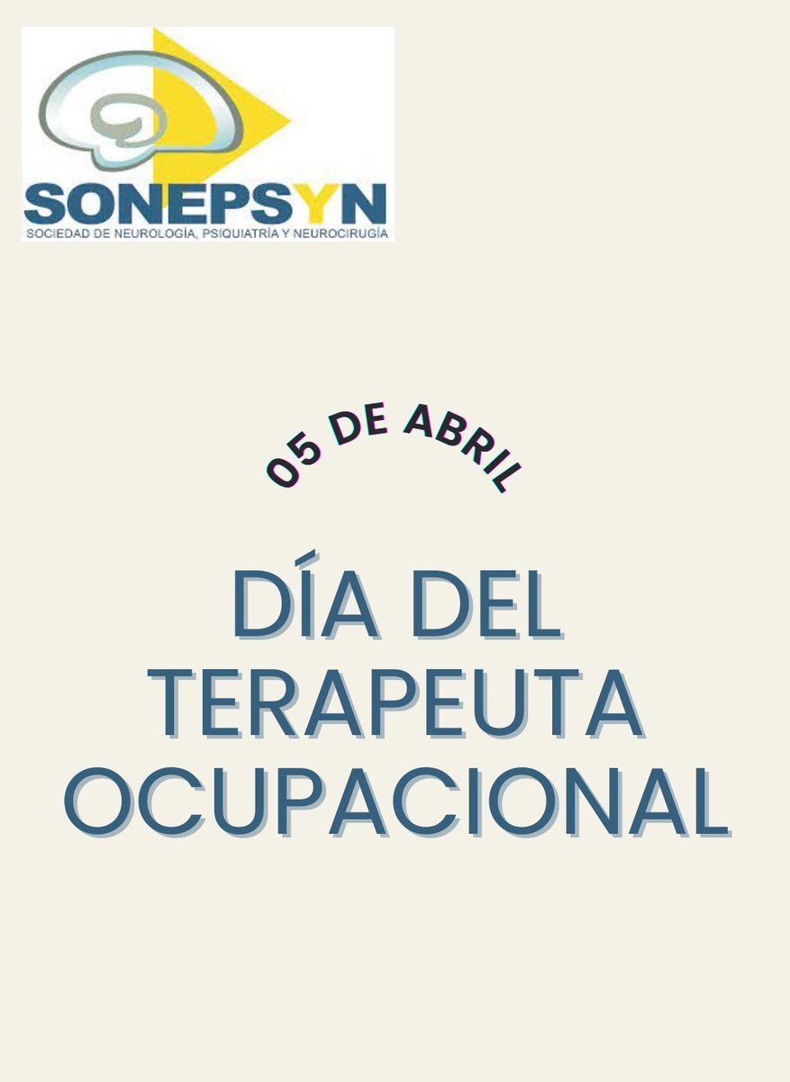 Sonepsyn Chile (@sonepsynchile) on Twitter photo Hoy nos unimos al Día del Terapeuta Ocupacional con un saludo de gratitud y reconocimiento 💕👏 Hoy nos unimos al Día del Terapeuta Ocupacional con un saludo de gratitud y reconocimiento 💕👏