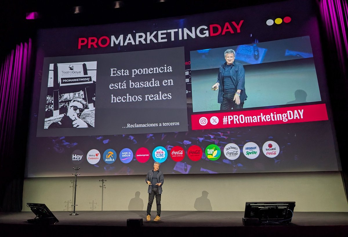 Jaded Morgan (@jadedmorgan) on Twitter photo Alguien que siempre merece la pena escuchar. <a href="/kokebcn/">Jorge González “Koke”</a> con 'We Need Marketing' en <a href="/promarketingday/">Pro Marketing Day</a>
#PROmarketingDAY Alguien que siempre merece la pena escuchar. <a href="/kokebcn/">Jorge González “Koke”</a> con 'We Need Marketing' en <a href="/promarketingday/">Pro Marketing Day</a>
#PROmarketingDAY