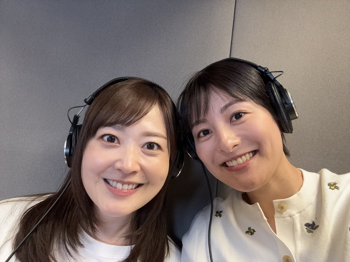 復職後の初仕事はラジオでございます🎙️ 大好きな先輩と普段の