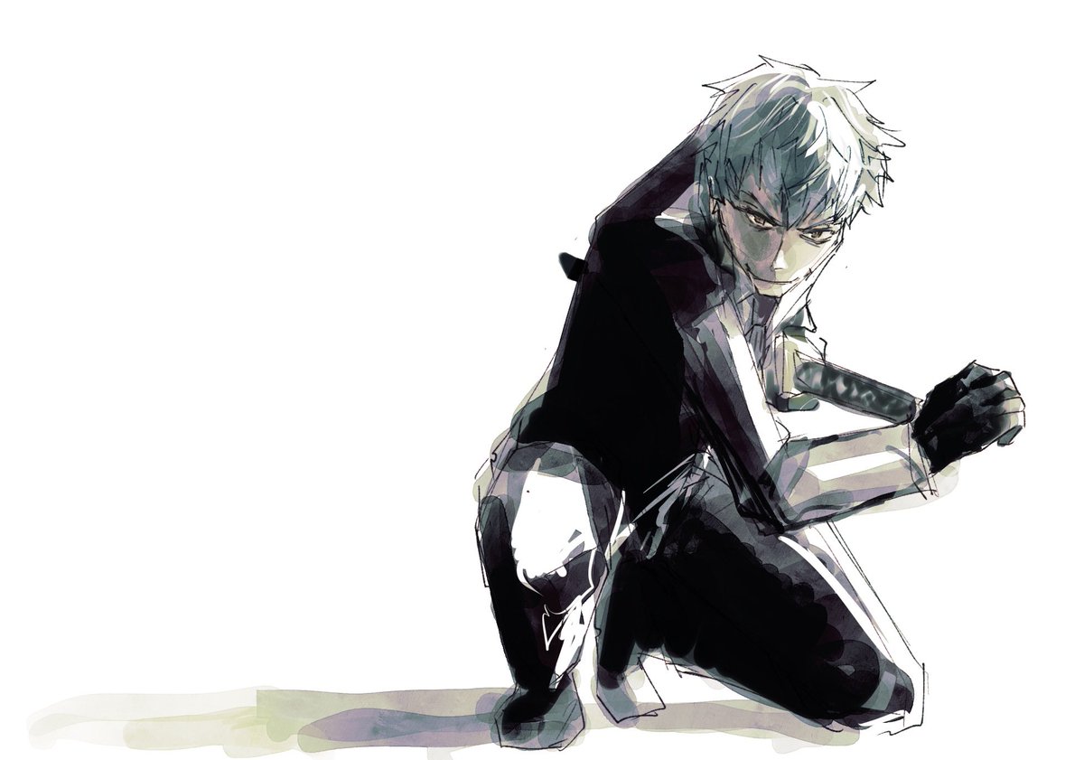 「#フォローしなくてもいいからうちの斎藤一を見てくれ最近一ちゃんをちゃんと描けてな」|海平かめのイラスト