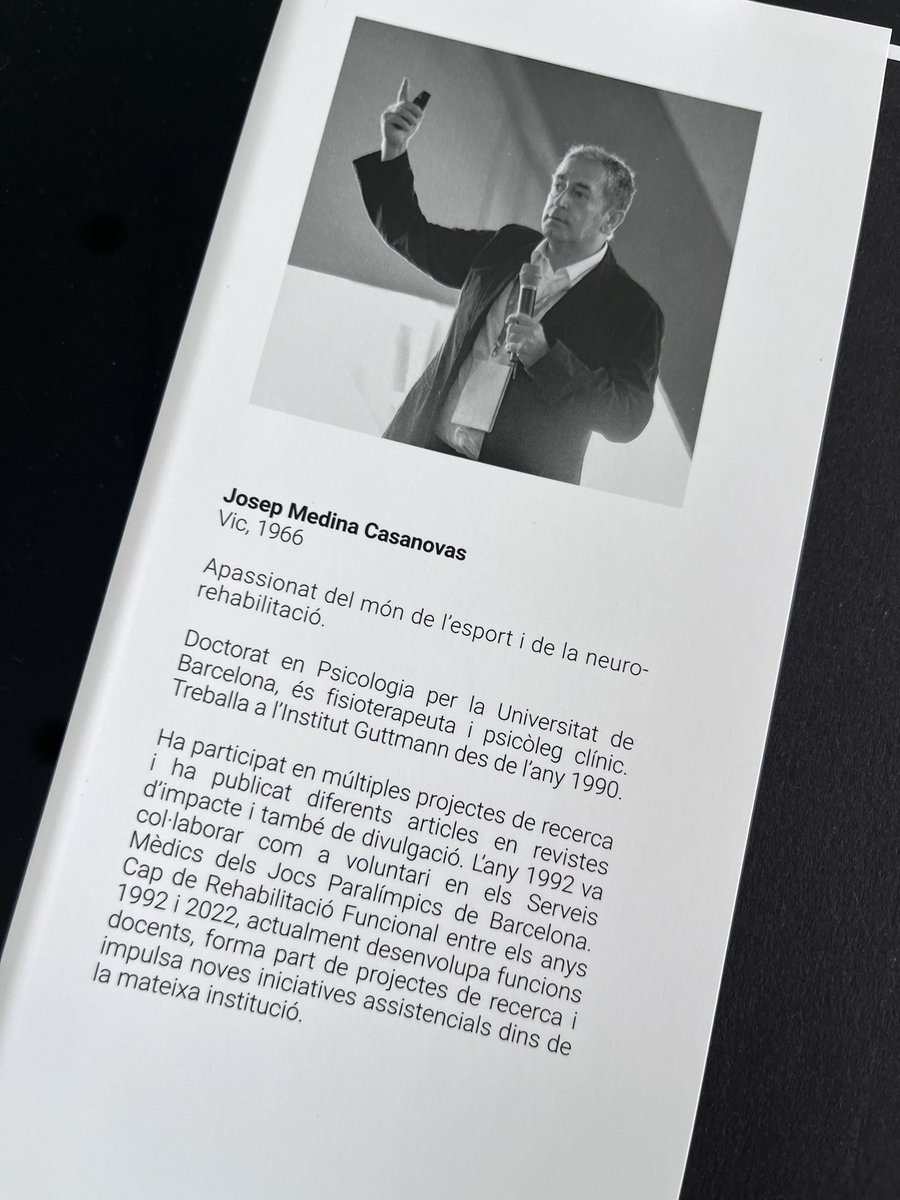 Cap llibre tindrà les suficients pàgines per fer justícia a la gran tasca del Dr. Medina en la promoció de l’esport adaptat 👏👏👏

Gràcies Pep, per tant! 

<a href="/jmedina_rhb/">Josep Medina</a>