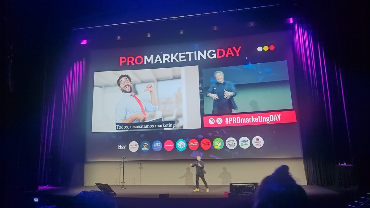 "El marketing es para todo y para todos" koke González - We nees marketing 

#PROmarketingDAY
<a href="/aulaCM/">Aula CM - Escuela de Comunicación y Marketing</a> <a href="/promarketingday/">Pro Marketing Day</a>