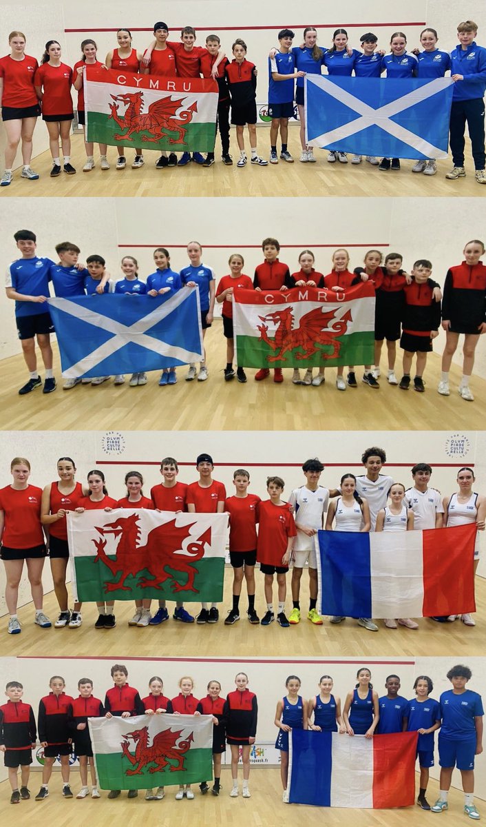 Here are the teams flying the Welsh flag in France for the 5 Nations! 🏴󠁧󠁢󠁷󠁬󠁳󠁿