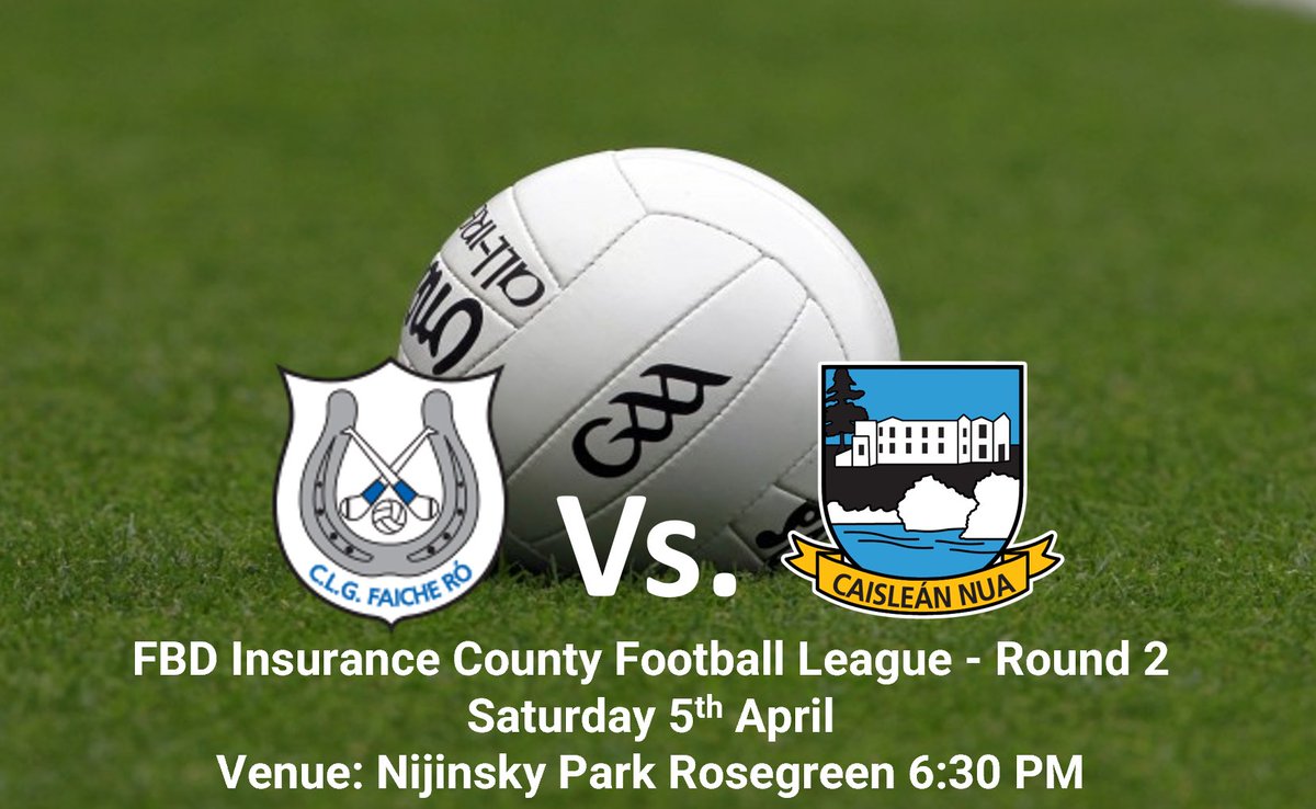 Rosegreen GAA Club (@rosegreen_gaa) on Twitter photo 🏐Junior Football🏐
📅 Saturday 5th April
⏱️ 6:30pm
📍 Nijinsky Park Rosegreen
Best of luck to our Junior Footballers who play <a href="/newcastlegaa/">Newcastle GAA</a> in Round 2 of the County League this evening in Rosegreen. All support is appreciated.
🔵⚪️🔵⚪️
<a href="/Westtippgaa/">West Tipperary GAA</a> 🏐Junior Football🏐
📅 Saturday 5th April
⏱️ 6:30pm
📍 Nijinsky Park Rosegreen
Best of luck to our Junior Footballers who play <a href="/newcastlegaa/">Newcastle GAA</a> in Round 2 of the County League this evening in Rosegreen. All support is appreciated.
🔵⚪️🔵⚪️
<a href="/Westtippgaa/">West Tipperary GAA</a>