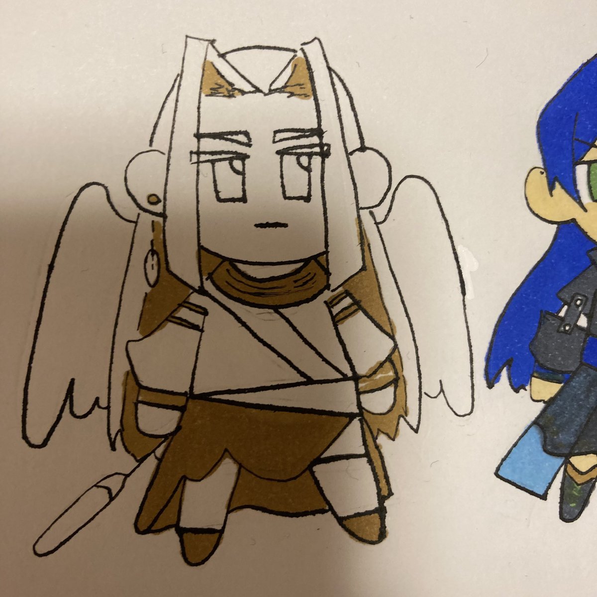 wip
金（茶色）だけでもエジプト感が凄い