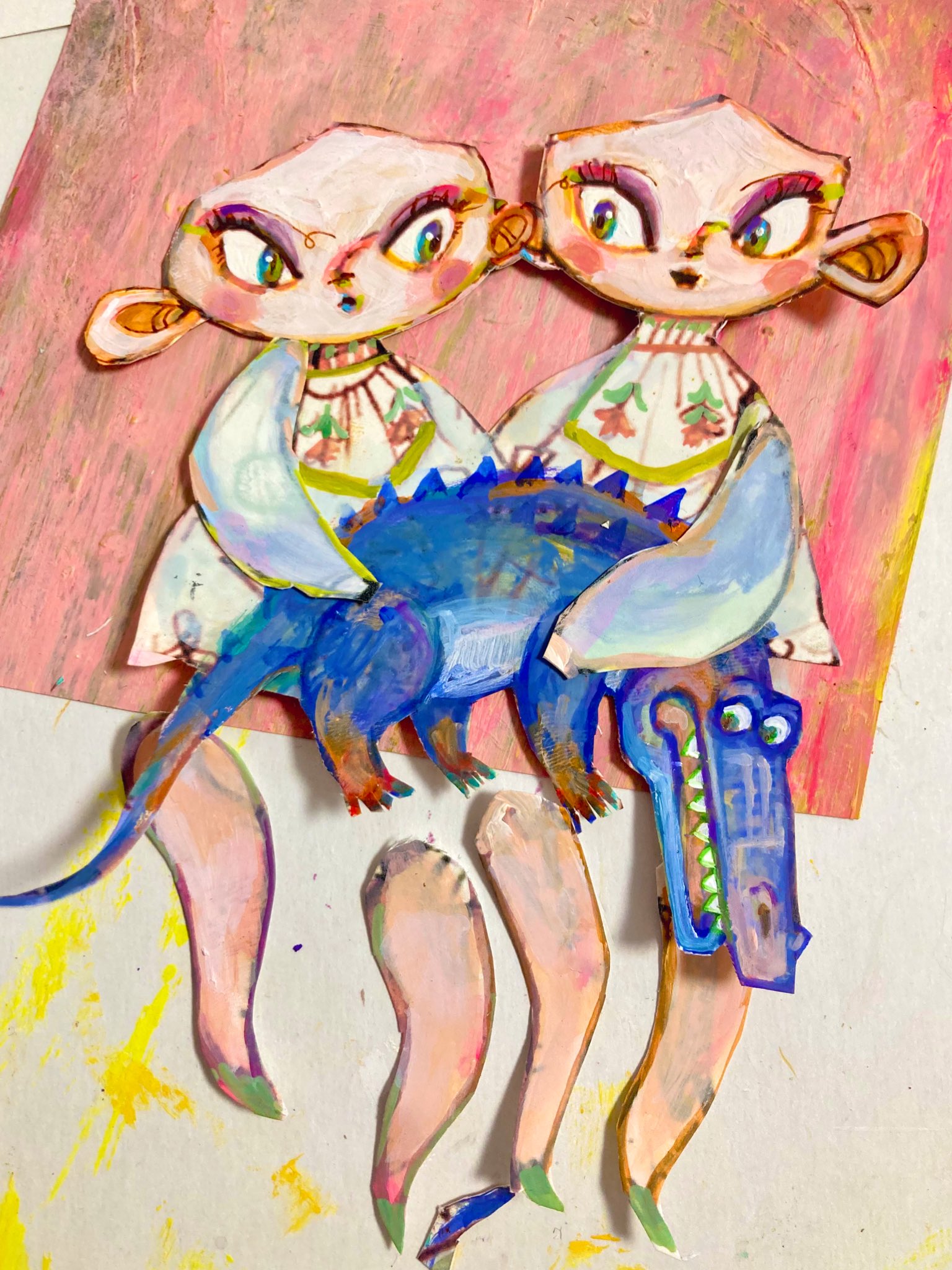 h624 チアキコハラ chiaki kohara パーティータイム 2011 絵画