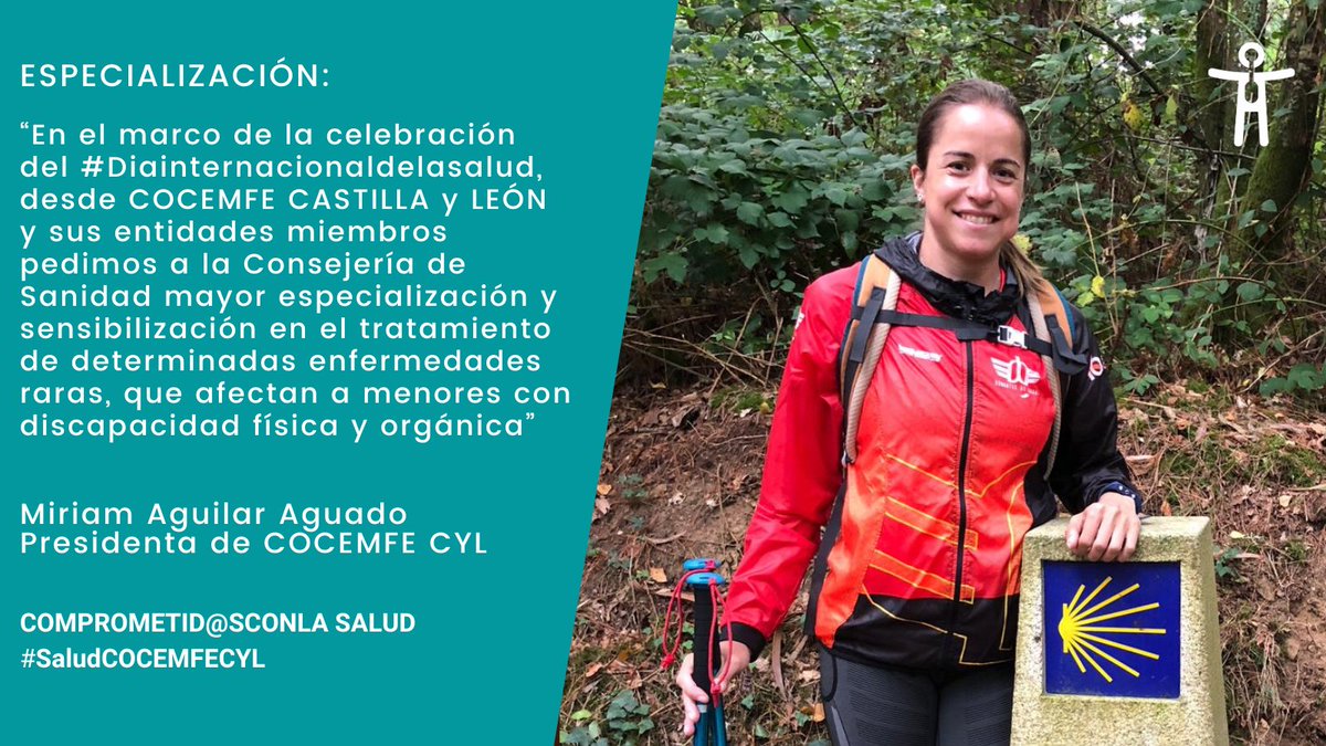CocemfeCyL (@cocemfecyl) on Twitter photo 📢 En el marco de la celebración del #Diainternacionaldelasalud, desde <a href="/cocemfecyl/">CocemfeCyL</a> y sus entidades miembros pedimos a <a href="/Salud_JCYL/">Salud JCYL</a> mayor especialización y sensibilización en el tratamiento de las enfermedades raras, que afectan a menores con discapacidad física y orgánica. 📢 En el marco de la celebración del #Diainternacionaldelasalud, desde <a href="/cocemfecyl/">CocemfeCyL</a> y sus entidades miembros pedimos a <a href="/Salud_JCYL/">Salud JCYL</a> mayor especialización y sensibilización en el tratamiento de las enfermedades raras, que afectan a menores con discapacidad física y orgánica.