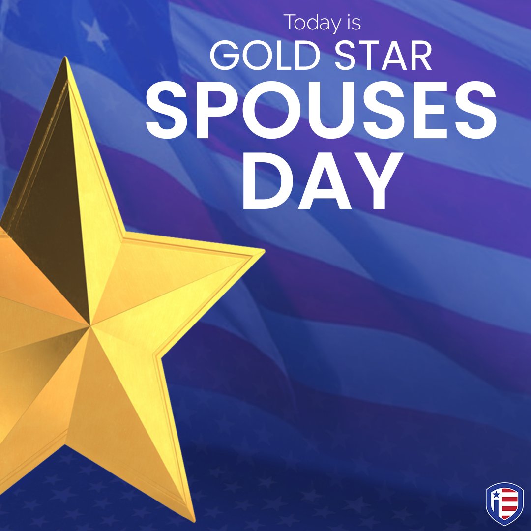 Today is Gold Star Spouses Day, an important time to recognize and acknowledge the strength and resilience of those who've lost their beloved heroes in service to our nation.  

The Independence Fund recognizes you and honors the memory of your loved ones.

 #GoldStarSpousesDay