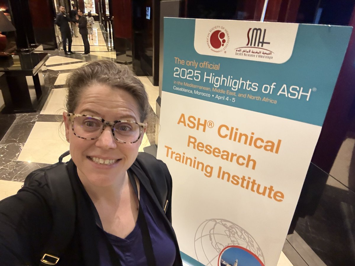 BiostatGirl's tweet image. Honored to be part of @ASH_hematology Clinical Research Training Institute & Training Day, Mediterranean, Middle East, and Northern Africa. I’m inspired by the growth of the trainees this week & I’m excited to see the future #hematology leaders they become! #CRTI #ASHCRTI