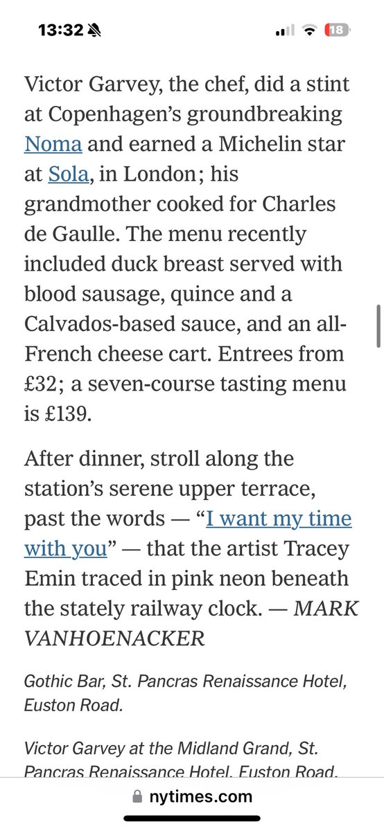 OMG our little sister <a href="/VGMidlandGrand/">Victor Garvey at The Midland Grand</a> is in THE NEW YORK TIMES!!!!