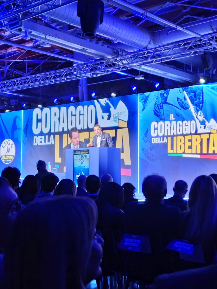 A Firenze la Valle d'Aosta c'è!
<a href="/matteosalvinimi/">Matteo Salvini</a> "La Lega non è un partito, è una famiglia!" 
#CoraggiodellaLibertà
#CongressoLega2025