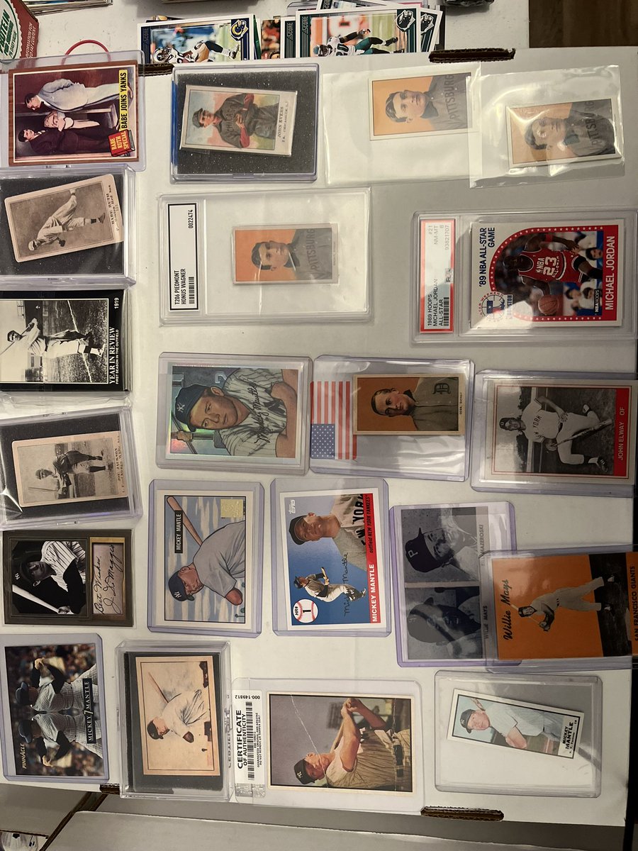 AdeyemiWarren's tweet image. Who has been collecting sports card since they were young?