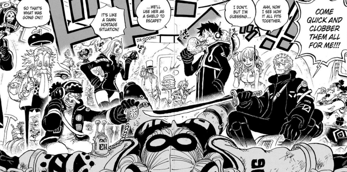 newworldartur's tweet photo. The new episode of the One Piece anime adapted one chapter of the manga https://t.co/hlWYPGVY55