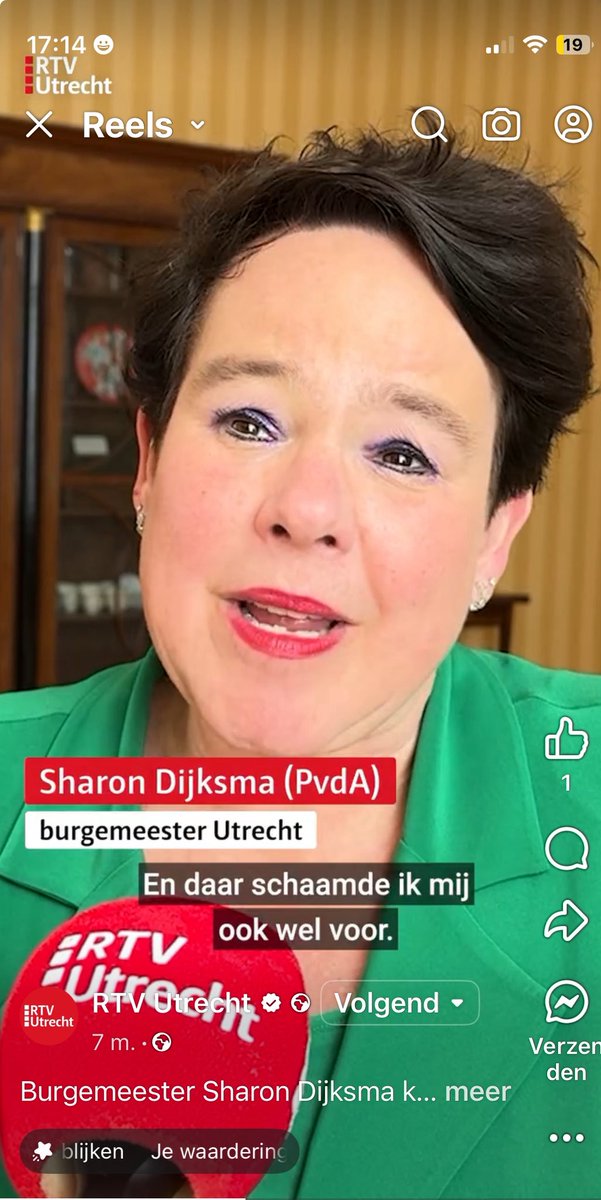 Zijn we het daar over eens Sharon. Wij schamen ons ook voor jou en je optreden als burgmeester. #utrecht #fcutrecht