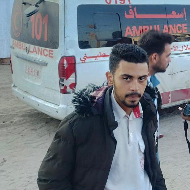 Never forget Ref'at Radwan, the paramedic who used his last moments alive to document this crime.

He knew he was going to die.

His last words:

"Forgive me, mother. Forgive me. I chose this path to help people. Forgive me, mother."