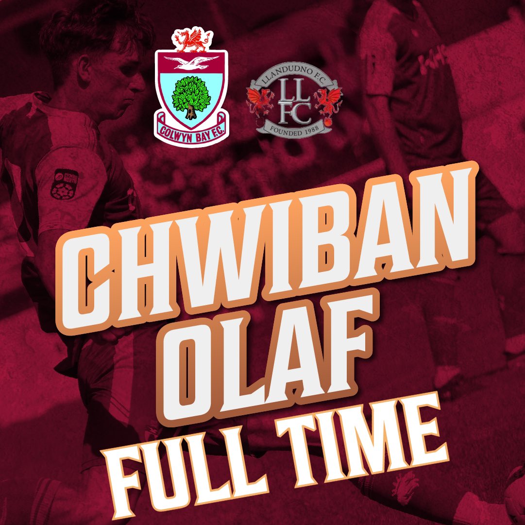 FT/ChO Bae Colwyn 3-0 <a href="/LlandudnoFC/">Llandudno FC</a>