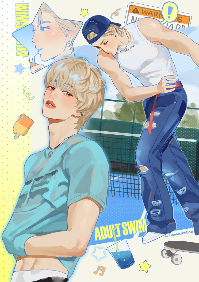 jasmineironbear's tweet image. Adult swim🏊‍♂️
#KAI #카이 #KAI_AdultSwim