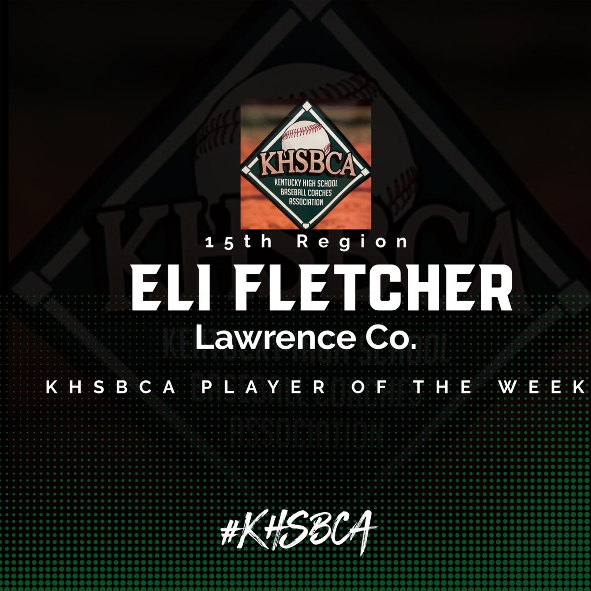 15th REGION POTW Per regional sources! #KHSBCA