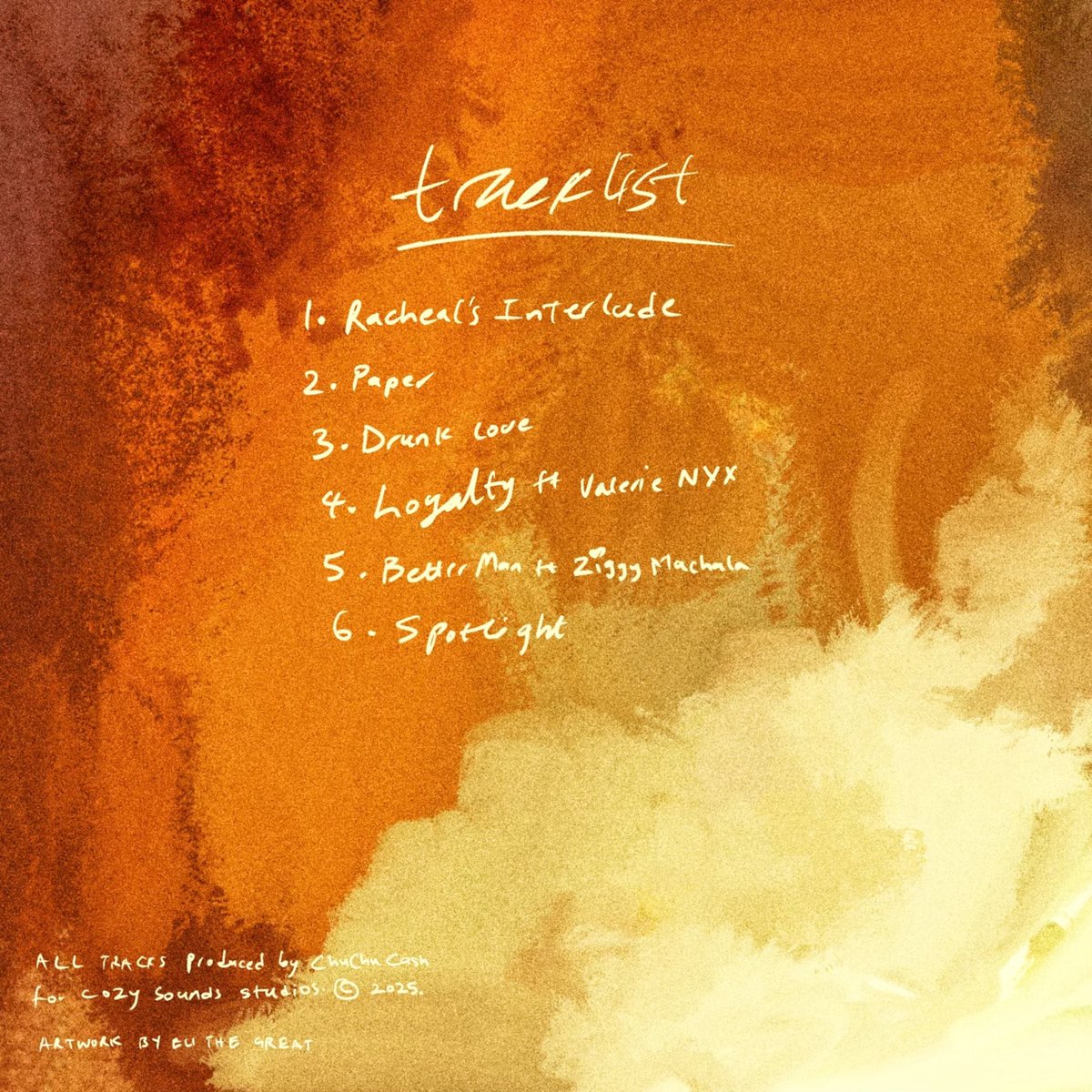 ChuchuCash's tweet photo. My debut EP SOLACE featuring @ziggymachala @Valerie_Nyx is out now! 🚨
A journey through sound, soul & self discovery.
Stream, share, and let it move you.
#SOLACE #SolaceEP
🔗 https://t.co/pBDUtJABXj
🧡🪽
Love always,
Chuchucash https://t.co/6acuezAFmI