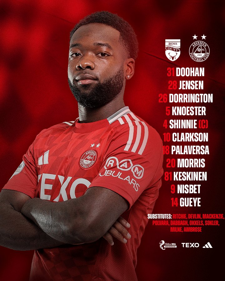 🆕 | Dons team news from Dingwall.