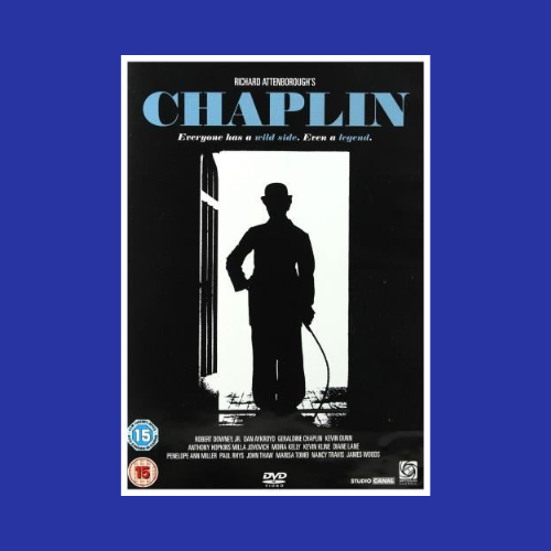 Chaplin (1992), starring Robert Downey Jr. and directed by Richard Attenborough, follows an aging Charlie Chaplin as he recounts his life to an editor. The film touches on his troubled youth, workhouses, and his mother’s mental illness.