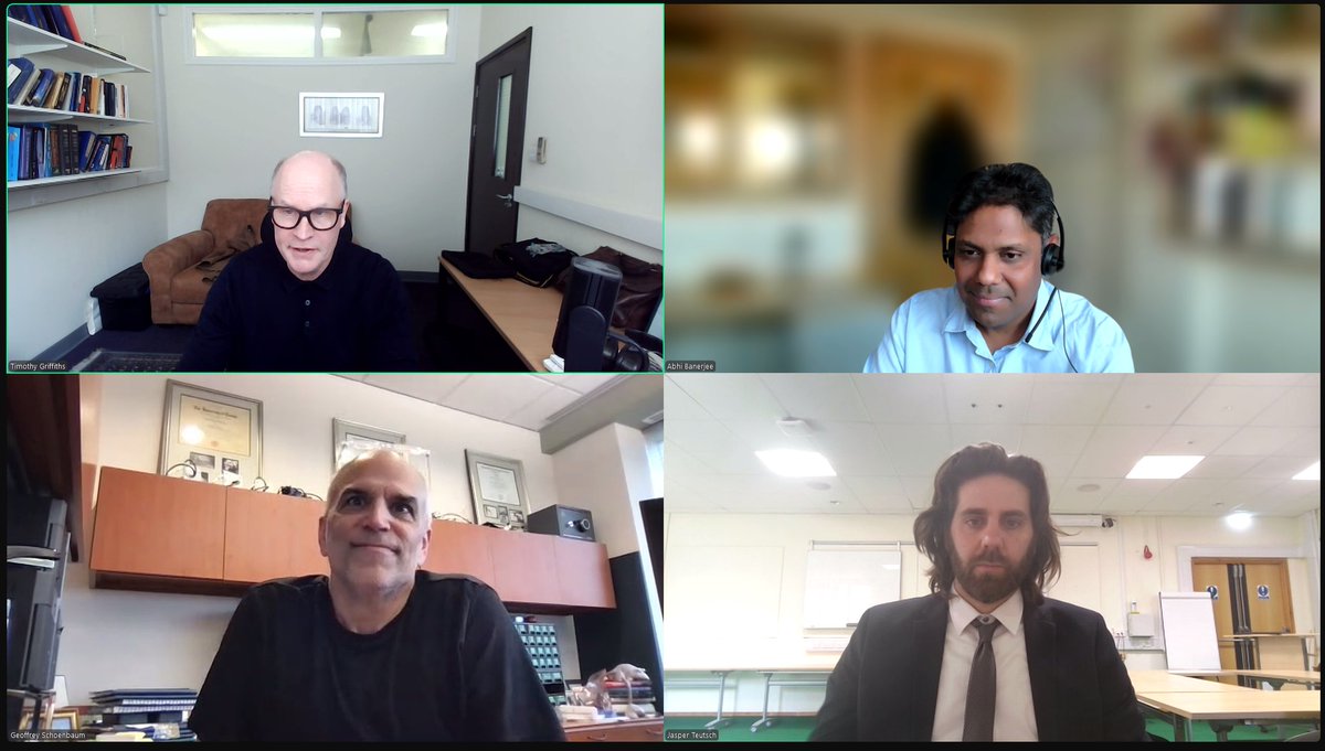 abhii_mit's tweet image. Jasper successfully defended his PhD thesis yesterday with examiners Tim Griffiths and Geoff Schoenbaum. The title of his thesis is 'Behavioural and neural correlates of flexible tactile learning' 👨🎓🔖 Congrats Jasper 🥂