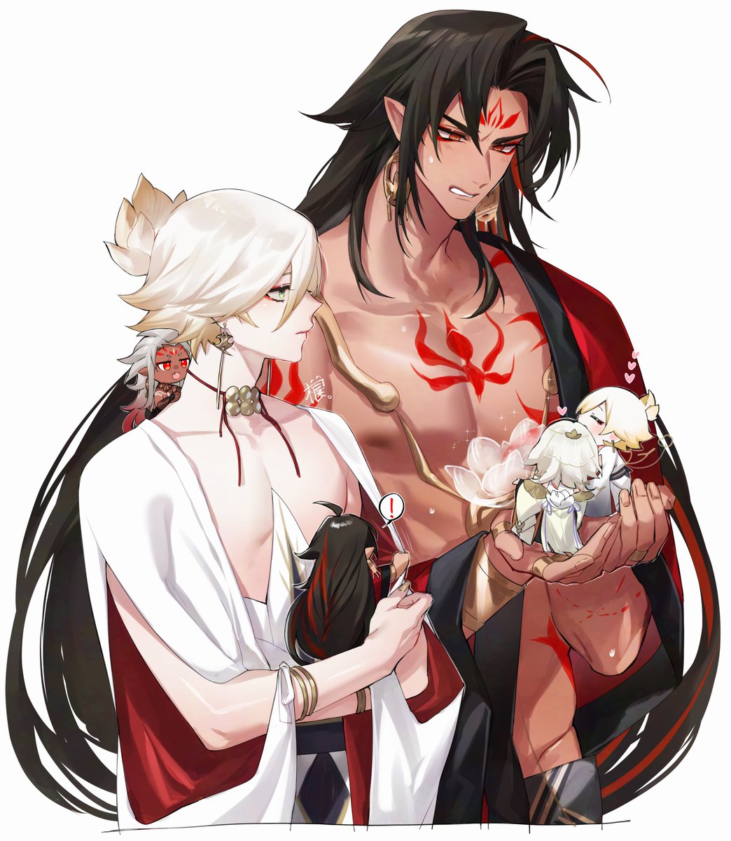 🌶️：お前たちは俺が育てる・・・！
🪷：だめだぞ。