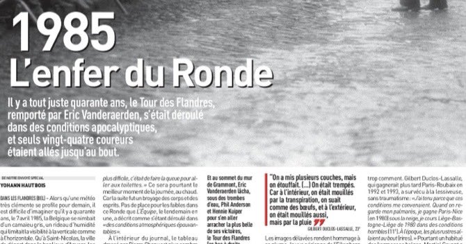 À lire cet excellent récit de rappel dans <a href="/lequipe/">L'Équipe</a> du jour