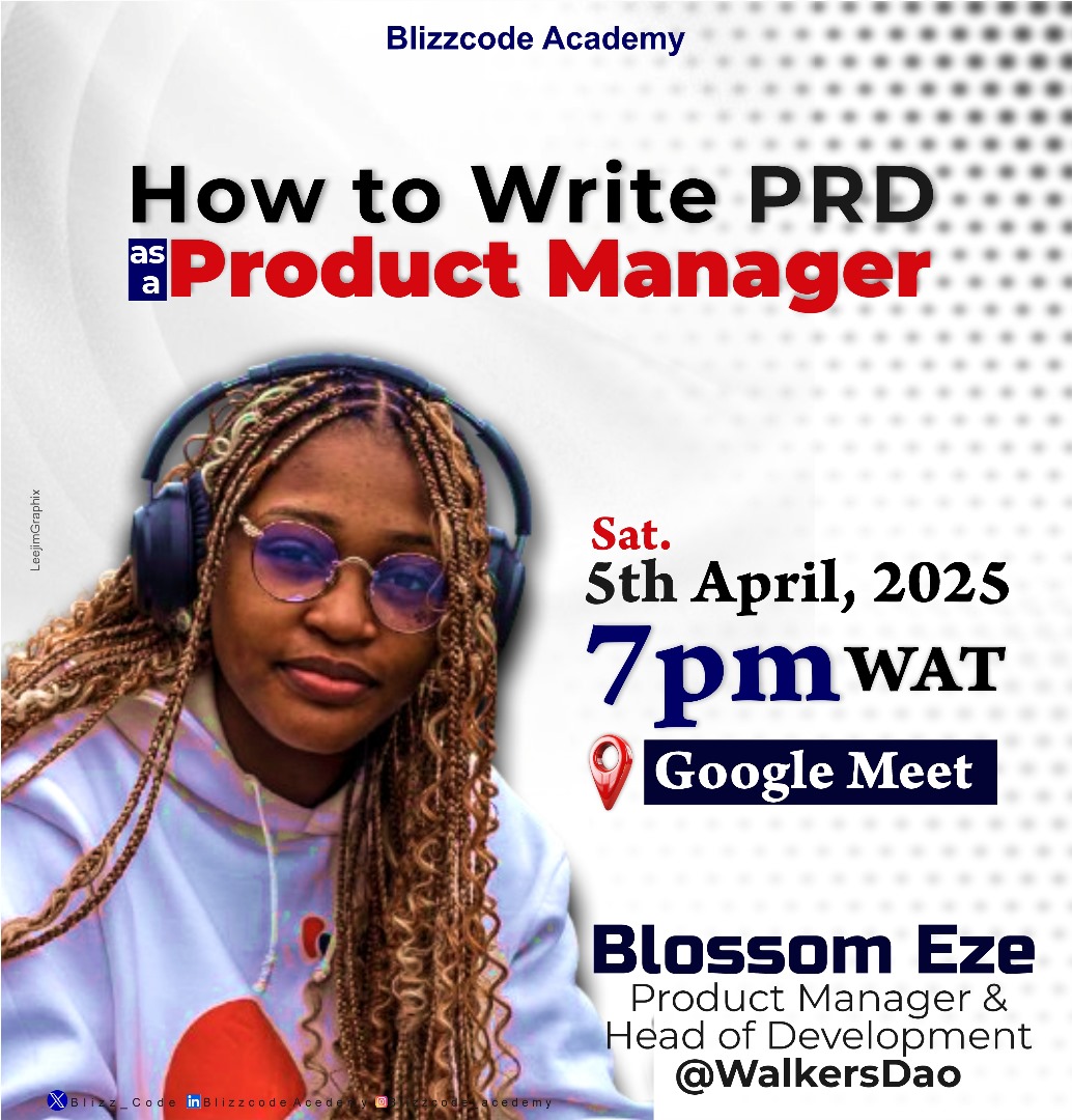 blizz_code's tweet image. Today is Learning Day!
Kindly register to join the session using the link below
lu.ma/9wgaz4tg
🔸🔸🔸
All those who registered should check their emails for the Google Meet link to join the session
#blizzcodeacademy #blizzcodeacademycommunity