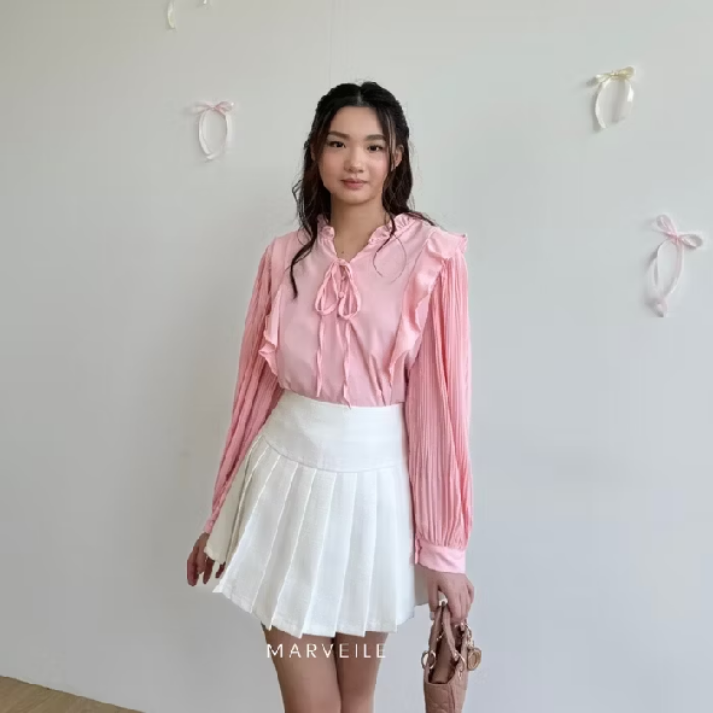 valliansdistro's tweet photo. BLOUSE RUFFLE LENGAN PANJANG PINK DENGAN PITA

https://t.co/gcRVbnh2rd

Baby PINK blouse, dusty pink top, baju pink wanita, atasan pink, kaos pink, blouse pink lengan panjang, pink top wanita, outfit pink,  pink knit rajut, baju pink pastel, atasan warna pink muda https://t.co/VfxBoGMUqw