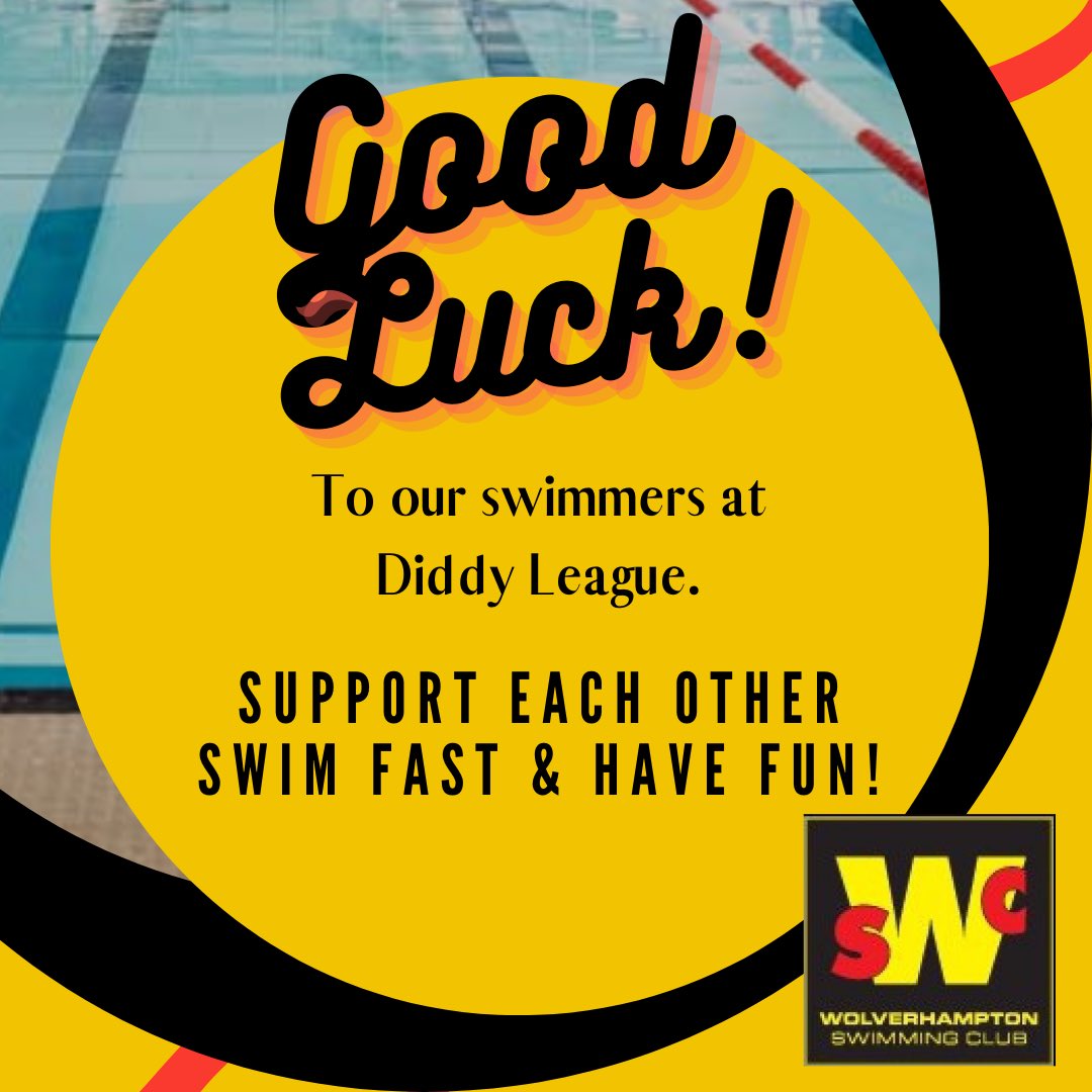 🌟 Good luck to our swimmers competing at Diddy League this evening 🌟

🌟Swim fast, have fun and support each other 🌟