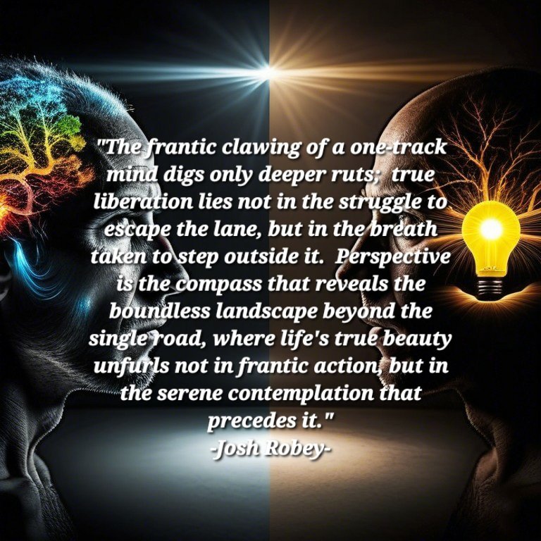 _Robey1Kanobi_'s tweet image. One Track Mindedness Is A Selfish , Ignorant Mind Lacking Prospective !
The Inability To Step Outside The Box   ....
#PerspectiveIsEverything 
#StepOutTheBox
#OutOfBoxThinking
#BeOpenMinded 
#Strive4MultiplePerspectives
#WithPerspectiveComesWisdom 
#JoshRobey AKA #Robi1Kanobi