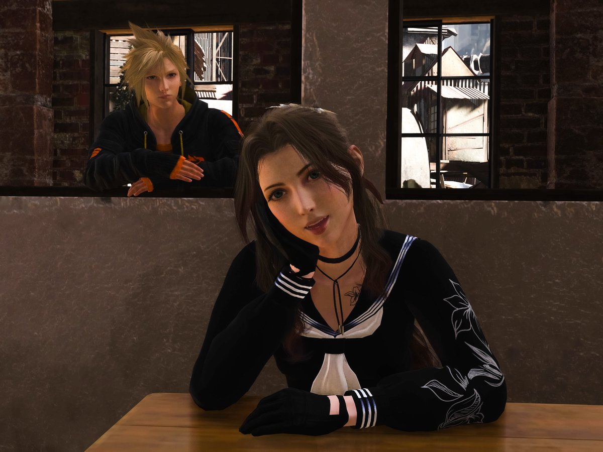 Not-so-secret admirer.

#クラエア #clerith