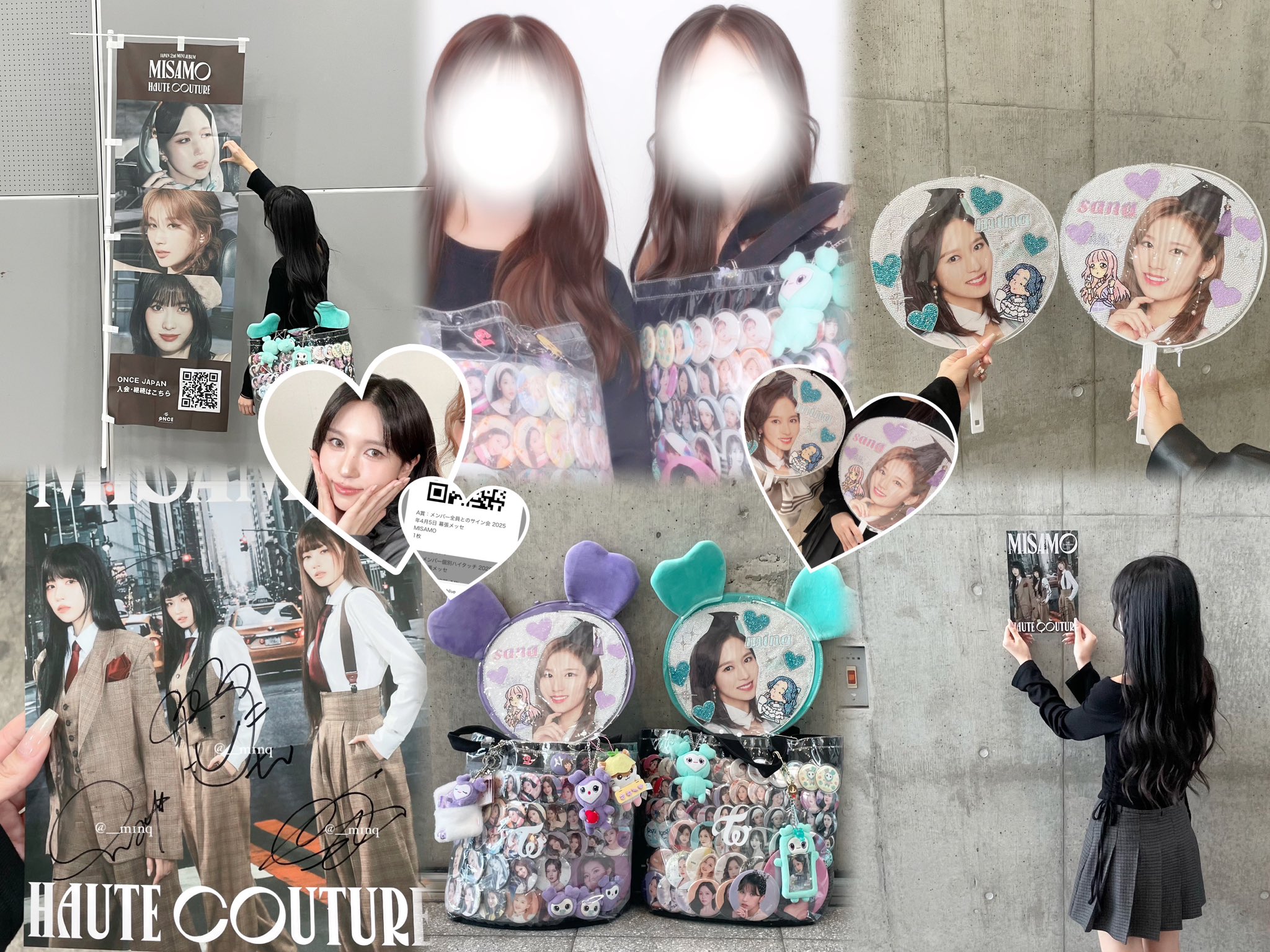 MISAMO HAUTE COUTURE 全員サイン サイン会 リリイベ WithLIVE Meet&Greet