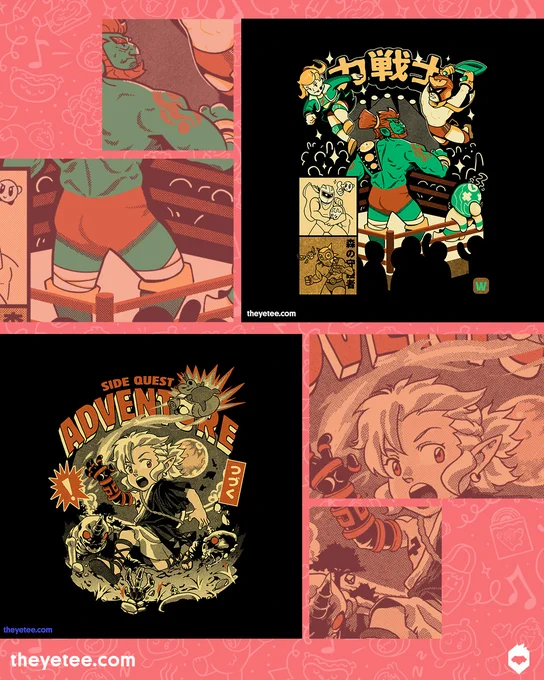 Today's #dailytees are back at it again in the heat of battle! https://t.co/ZD8ueXz0ra 