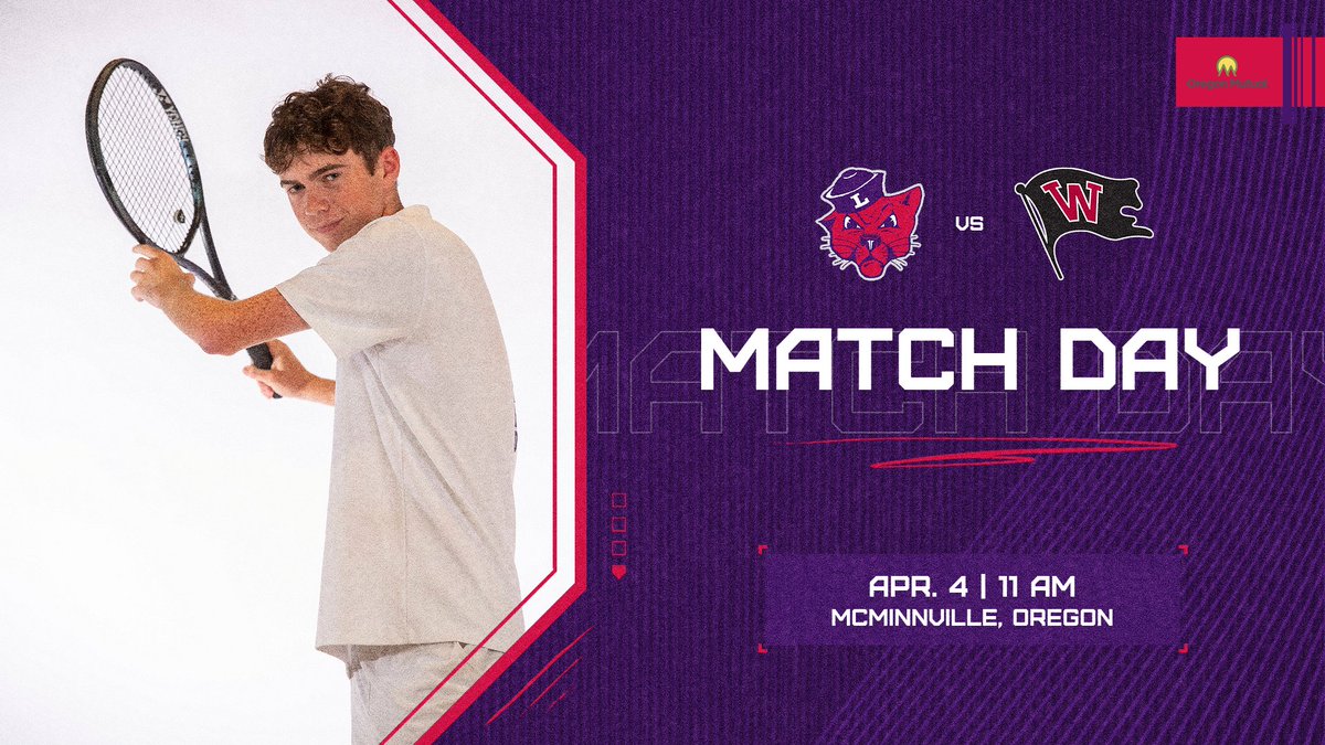 Linfield welcomes the Pirates to MAC for an NWC match 😼🎾🟣

🆚 Whitworth
⏰ 11 a.m.
📊/🎥 GoLinfieldWildcats.com/coverage

#RollCats | #d3tennis