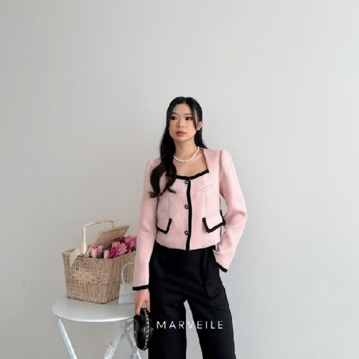 valliansdistro's tweet photo. KOREAN BLAZER TWEET LENGAN PANJNG WARNA PINK LIST HITAM

https://t.co/G0TvlSmsKp

Baby PINK blouse, dusty pink top, baju pink wanita, atasan pink, kaos pink, blouse pink lengan panjang, pink top wanita, outfit pink,  pink knit rajut, baju pink pastel, atasan warna pink muda https://t.co/aihr10206K
