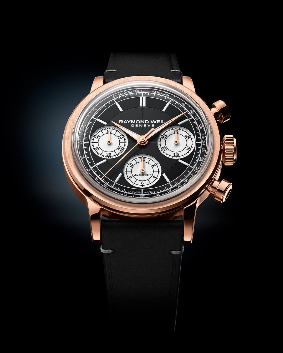 Novelty | Millesime Chronograph

Unveiled at Watches &amp; Wonders Geneva, the new Millesime tri-compax chronograph models embody a bold sporty-chic aesthetics, distinguished by their three counters. 

Explore: bit.ly/4ceF02b

#WatchesAndWonders2025 #RAYMONDWEIL