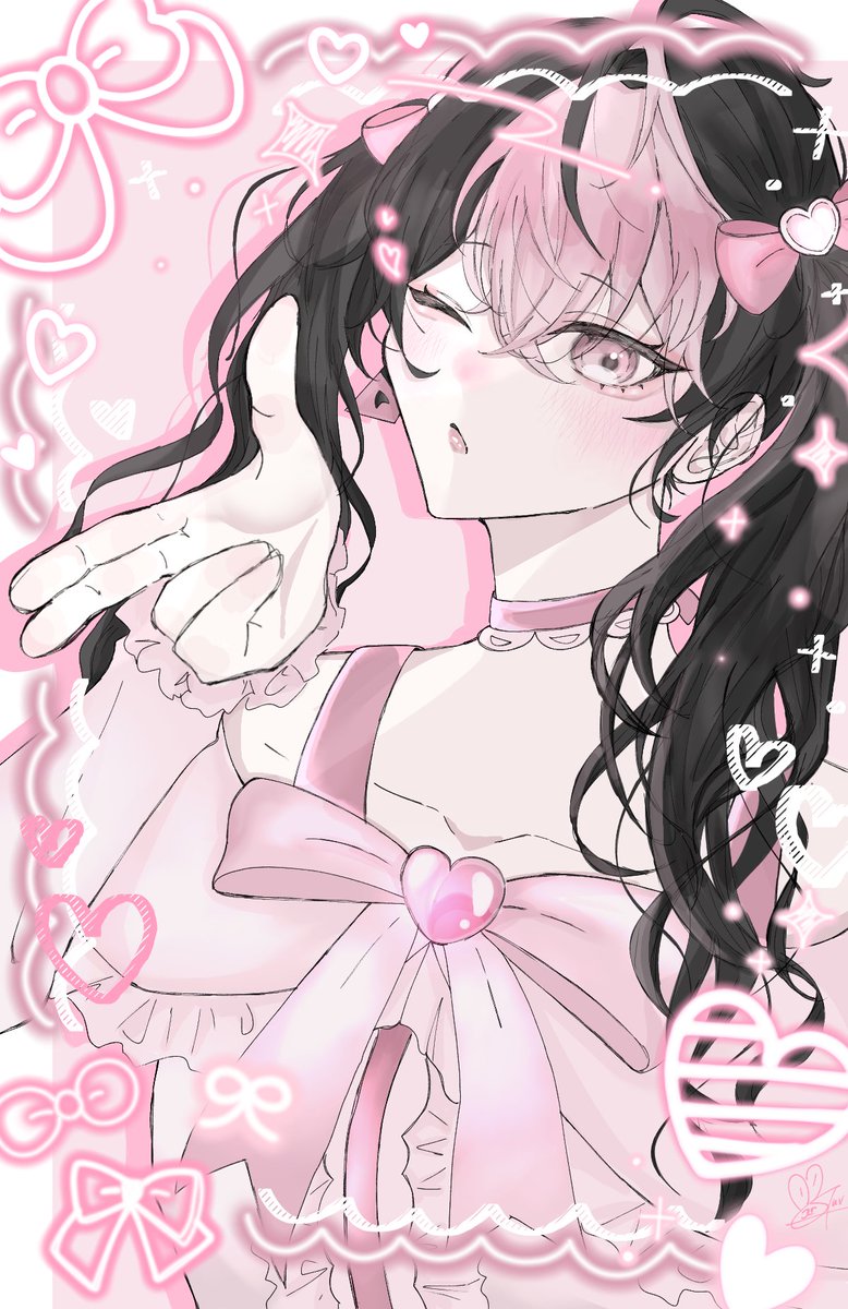 🎀🎀🎀

 #らんらんかんしちゅう   #シクスフォト
 #イラスト