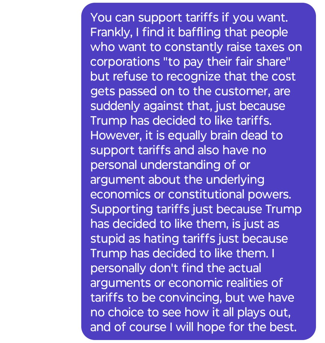 JDMacRoberts's tweet image. #tariffs #tariffs2025 #USConstitution #TrumpTariffs — 1 of 2