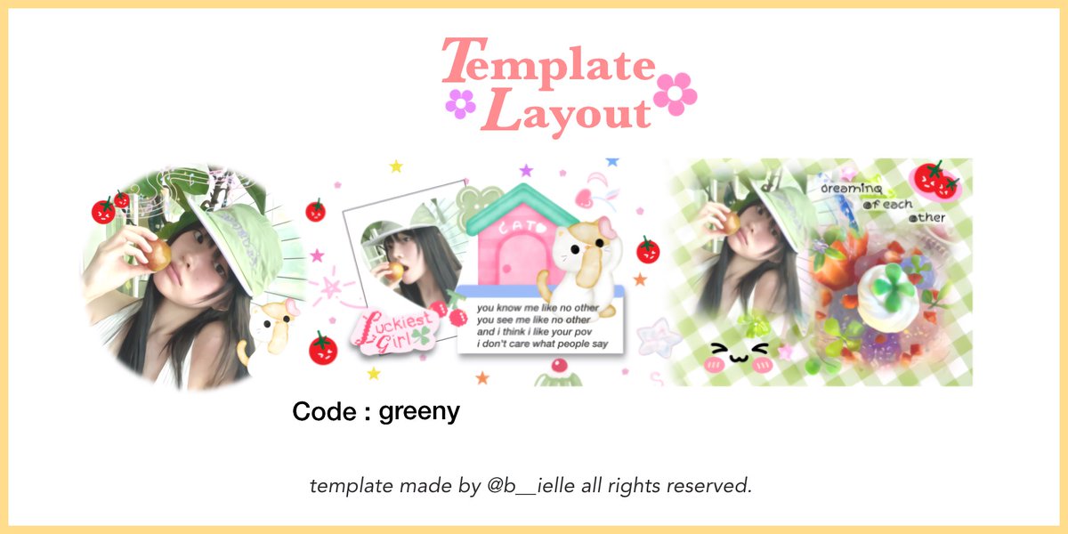 b__ielle's tweet image. kindly repost, please! thank you🌟

hi guys, aku bawa 4 template layout gemas yang bisa kalian bawaaa (ipv) ! 😻✨

DM for details yaa~

#zonauang #zonajajan
