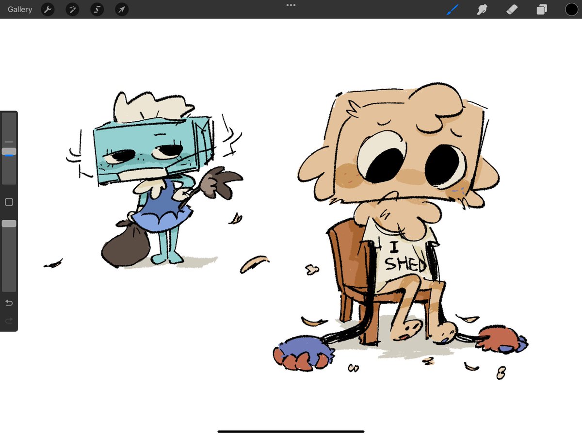 Fogwine's tweet photo. i actually like this one so i colored it https://t.co/ZcirgAbBDq