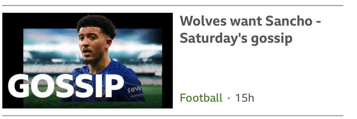 Freedom for <a href="/Sanchooo10/">Jadon Sancho</a> 👏