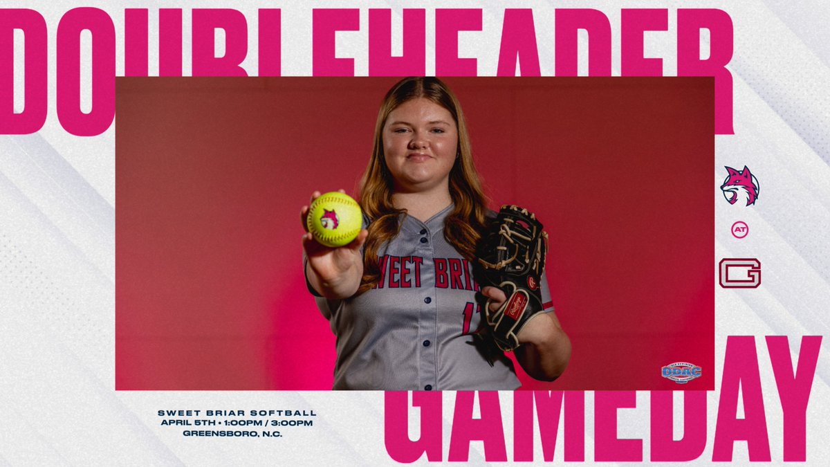 Back to conference action!

🆚 Guilford
📍 Greensboro, N.C.
⏰ 1PM ET (Game One) • 3PM ET (Game Two)
💻 odacsn.com/guilfordquaker…
📊 guilfordquakers.com/sidearmstats/s…

#upupsweet | #vixenFIERCE