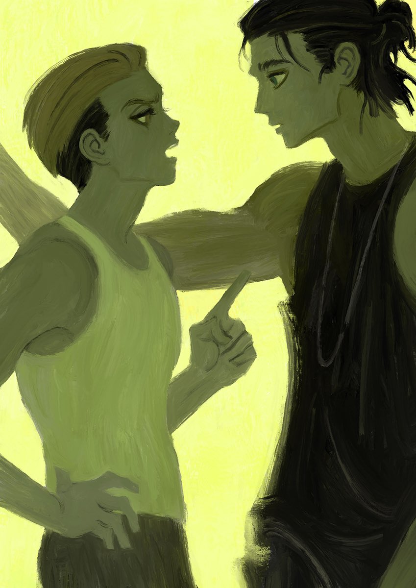 aliceyudeng's tweet image. modern au Eren/Porco
#AttackOnTitan #aot