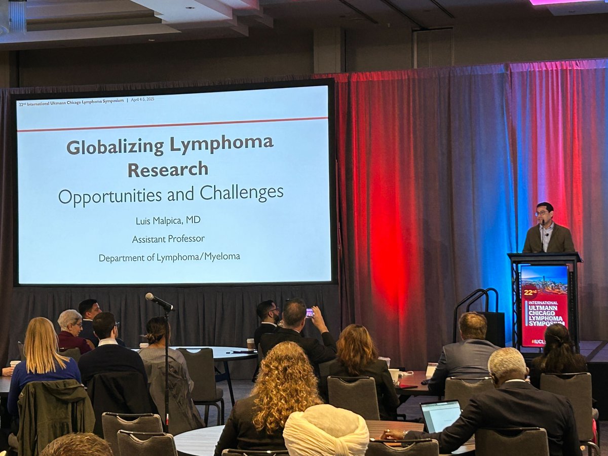 BioAscend (@bioascend) on Twitter photo Good morning from Chicago! We kick off day 2 at #IUCLS2025 by discussing the challenges and opportunities of globalizing #lymphoma research with Dr Luis Malpica Castillo from <a href="/MDAndersonNews/">MD Anderson Cancer Center</a>. Good morning from Chicago! We kick off day 2 at #IUCLS2025 by discussing the challenges and opportunities of globalizing #lymphoma research with Dr Luis Malpica Castillo from <a href="/MDAndersonNews/">MD Anderson Cancer Center</a>.